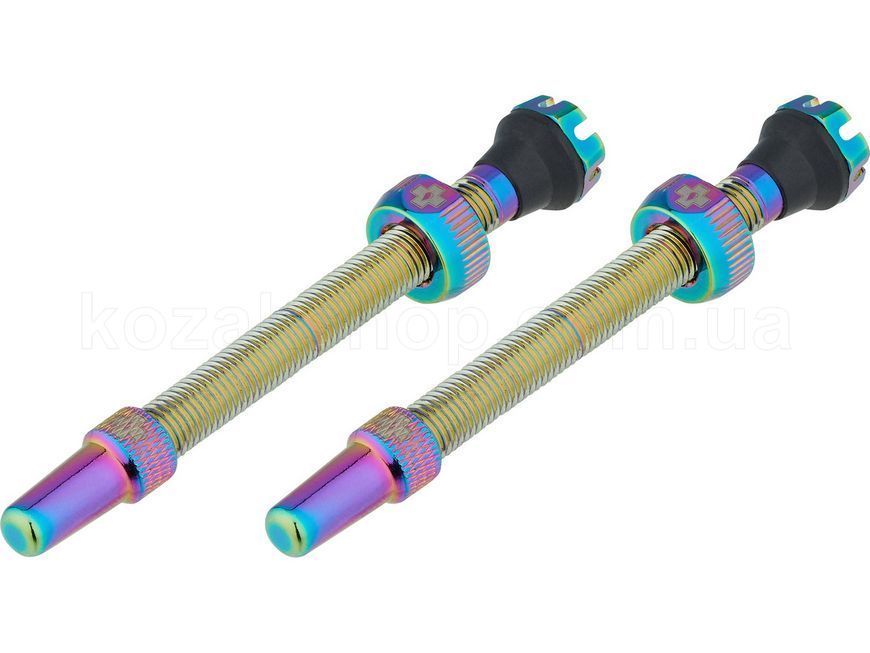 Ниппель Muc-Off Tubeless Valves V2 60 мм - 2 шт [Iridescent]