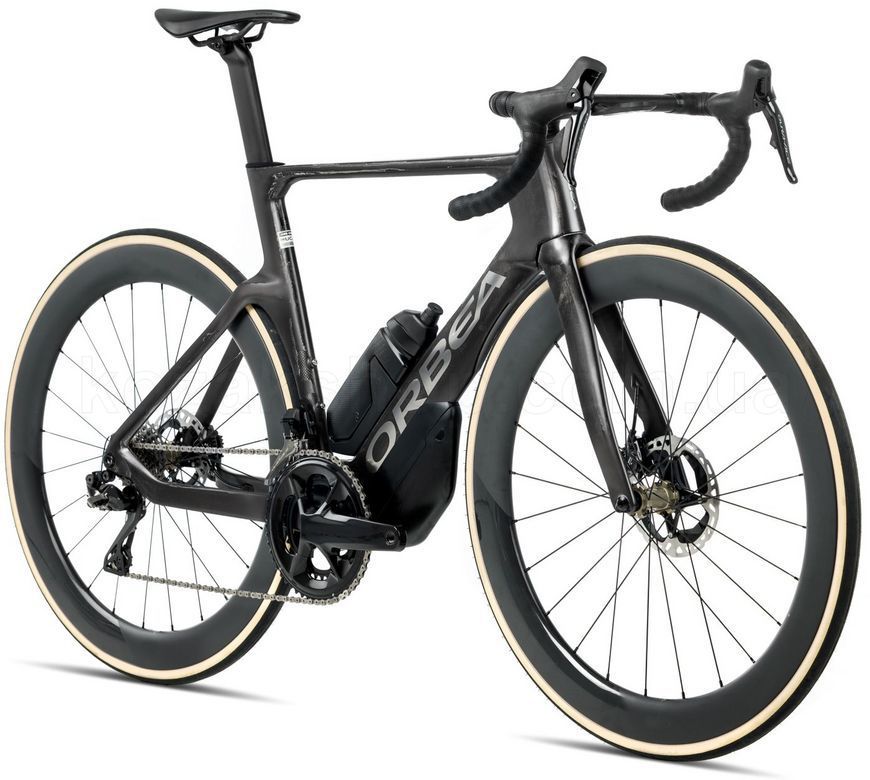 Велосипед ORBEA ORCA AERO M35iLTD PWR [Carbon Raw - Titanium (Matt)] - 55
