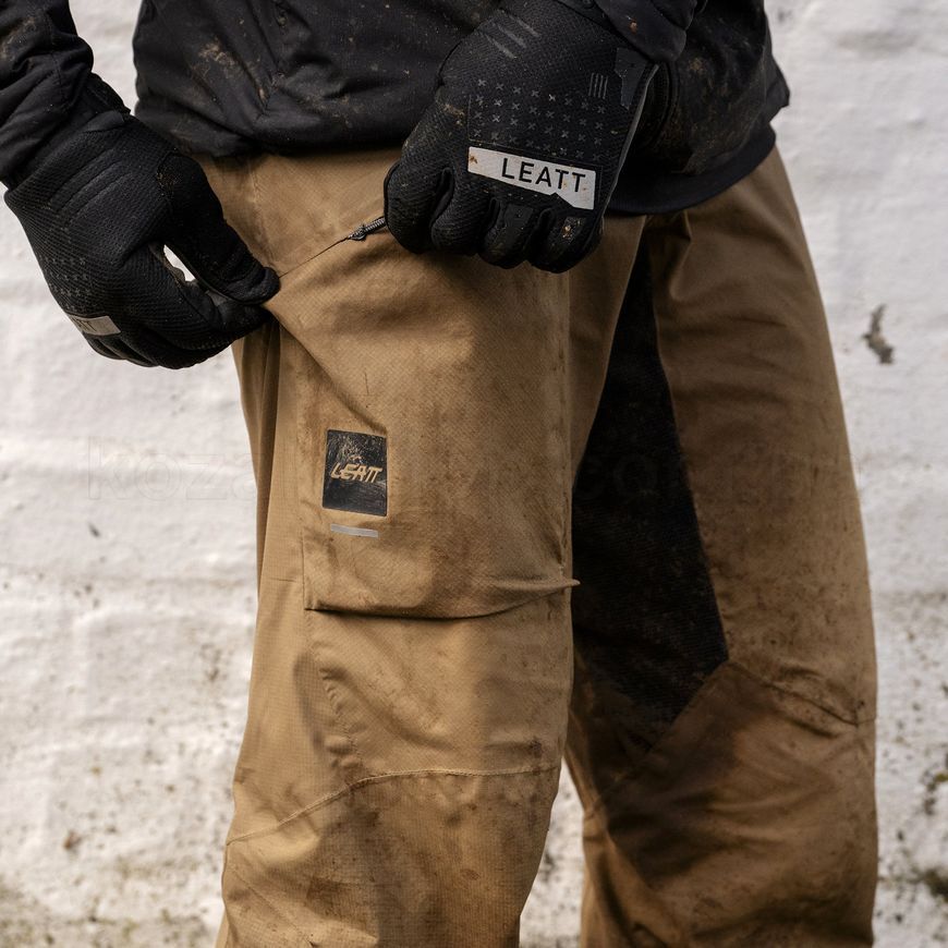 Водостійкі вело штани LEATT MTB 3.0 HydraDri Pant [Brass Brown], 34