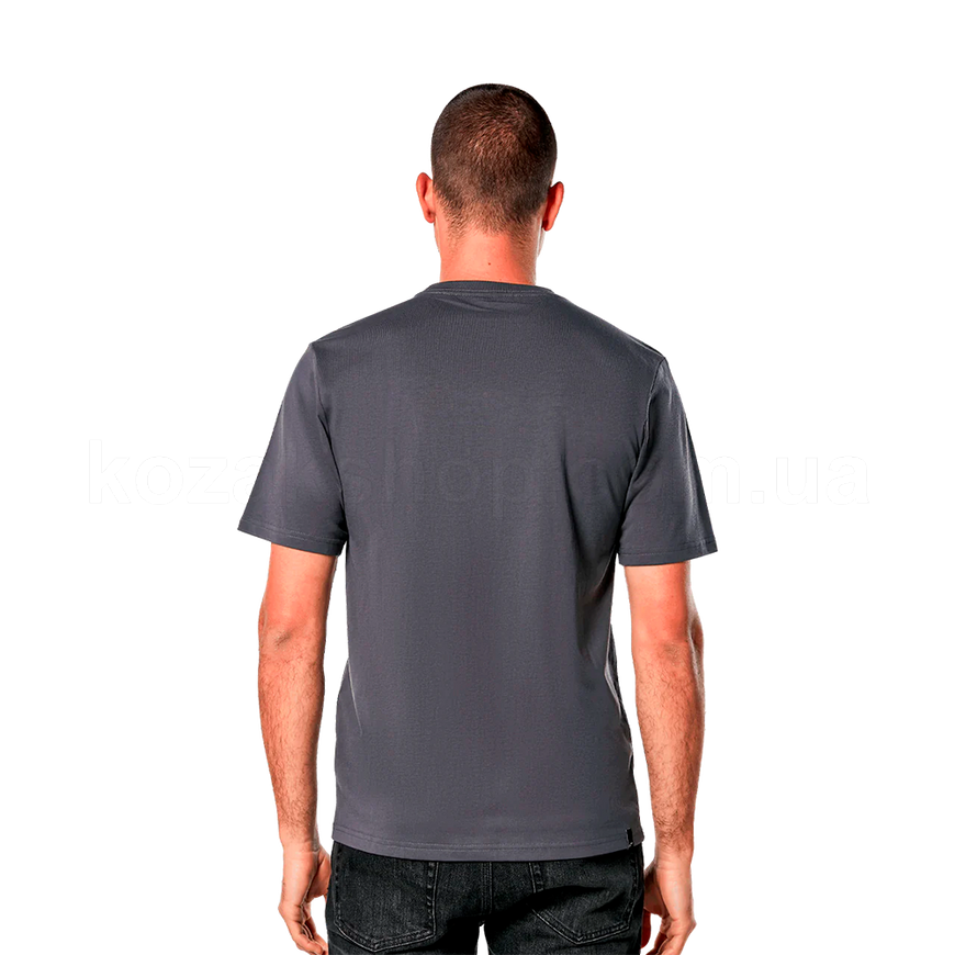 Футболка Alpinestars RIDE 4.0 CSF TEE CHARC/LIME/BLK, S