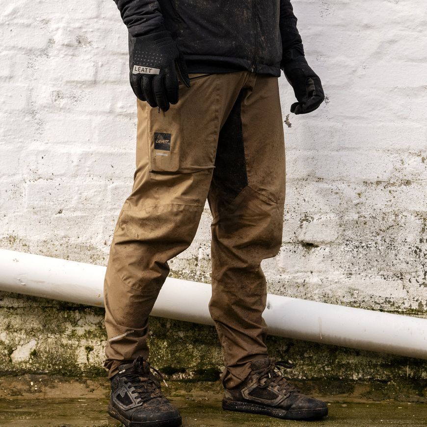 Водостійкі вело штани LEATT MTB 3.0 HydraDri Pant [Brass Brown], 34