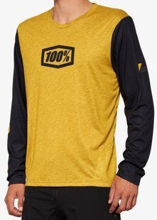 Вело джерси Ride 100% AIRMATIC LS Jersey [Dijon], M