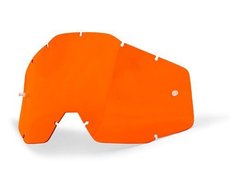 Лінза до маски 100% RACECRAFT/ACCURI/STRATA Replacement Lens Orange Anti-Fog, Colored Lens
