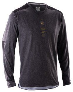 Джерси LEATT MTB 4.0 Trail LS Jersey [Ghost Black], M