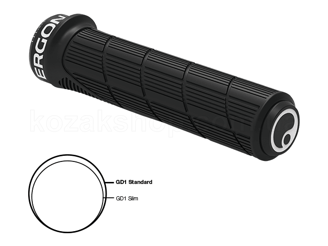 Грипсы Ergon GD1 Evo Factory Frozen Moss / Oil Slick Slim