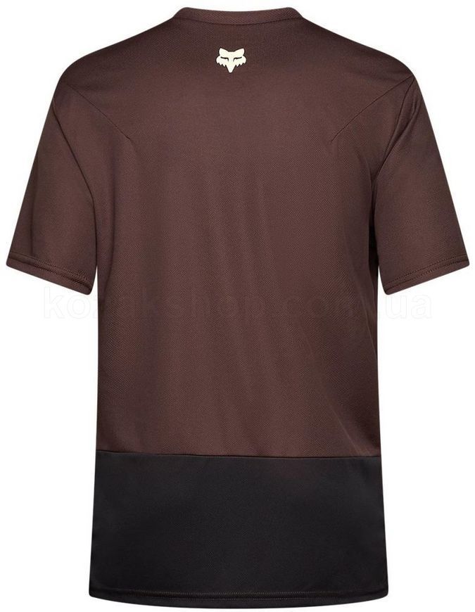 Вело джерси FOX RANGER SS Jersey - WORDMARK [Cocoa], M