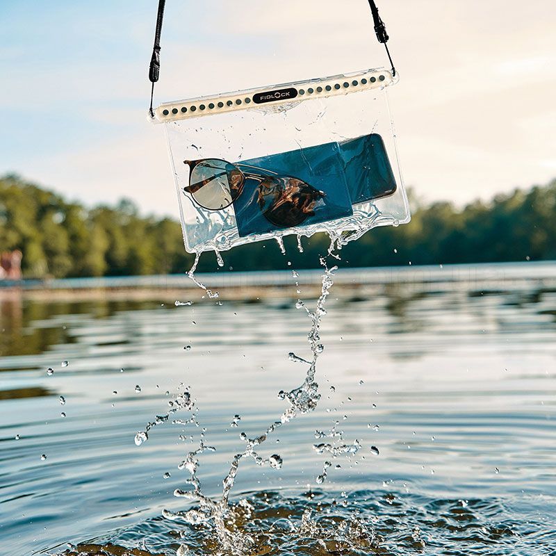 Гермочехол для смартфона FIDLOCK dry bag multi (L - 224x140 мм) [transparent]