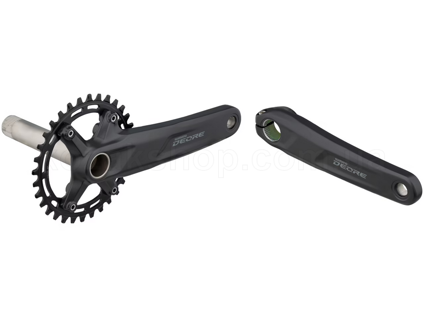 Шатуны Shimano FC-M5100-1 DEORE, 175мм, 30T 10/11-sp