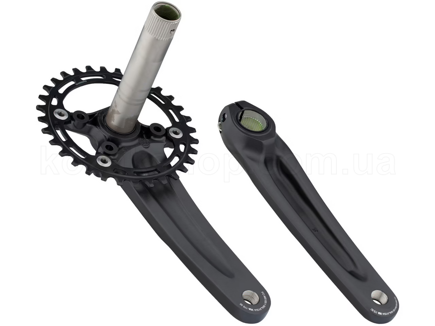 Шатуны Shimano FC-M5100-1 DEORE, 175мм, 30T 10/11-sp