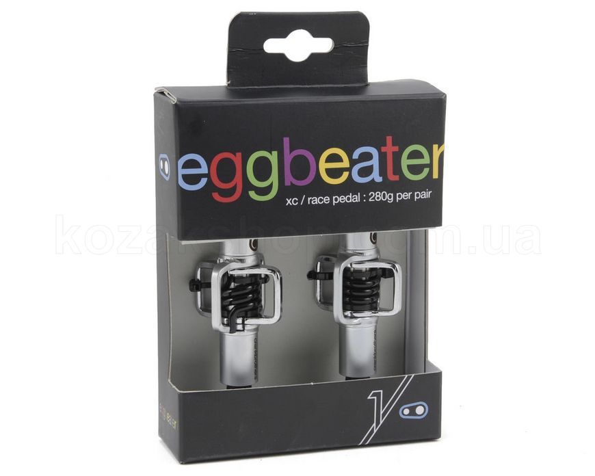 Контактные педали CrankBrothers EGGBEATER 1 [Silver / Red]