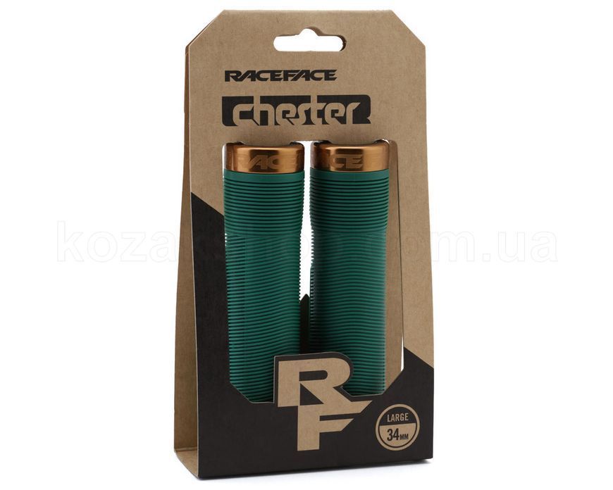 Гріпси Race Face CHESTER LTD, 34MM, [FOREST GREEN,KASH MONEY]