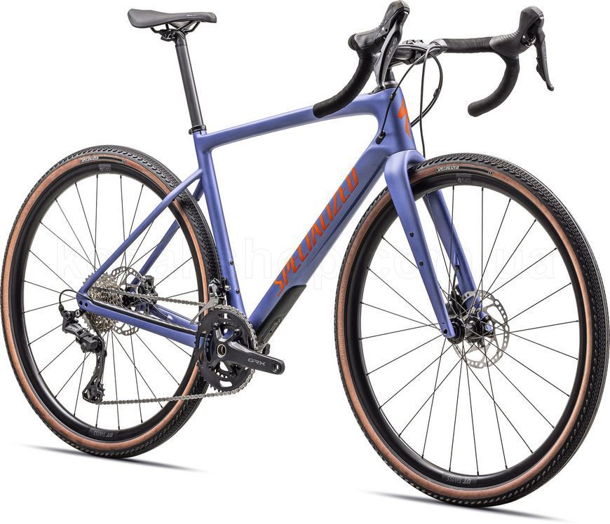Велосипед Specialized DIVERGE SPORT CARBON [PRPTNT/NDGO/AMBRGLW] - 54 (95424-6154)
