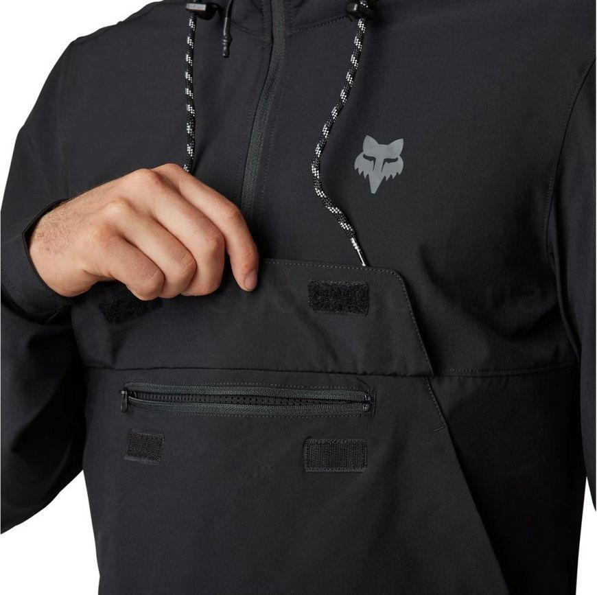 Вело куртка FOX RANGER WIND Hoodie [Black], L