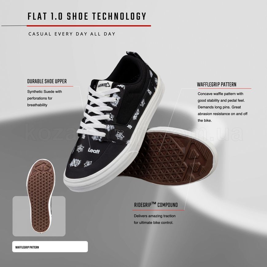 Вело взуття LEATT 1.0 Flat Shoe [Desert], 11