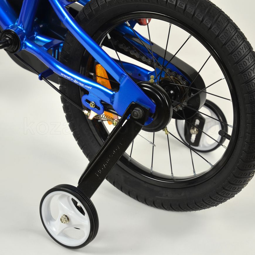 Дитячий велосипед RoyalBaby FREESTYLE 12", OFFICIAL UA, синій