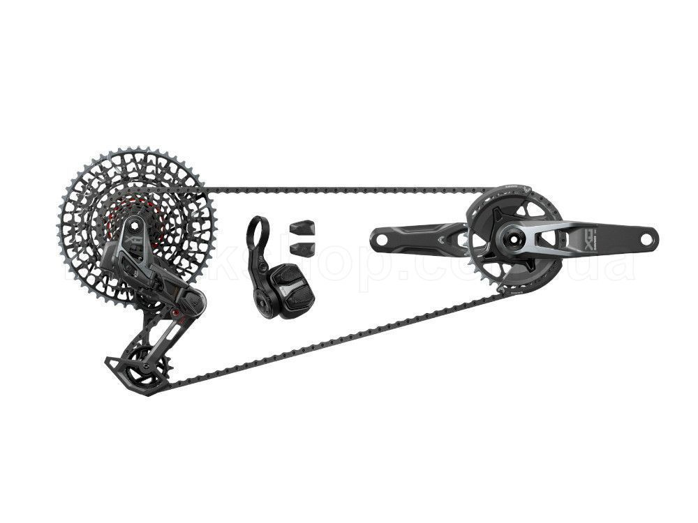 Групсет SRAM X0 Eagle V2 Transmission Groupset - 170 мм AXS T-Type