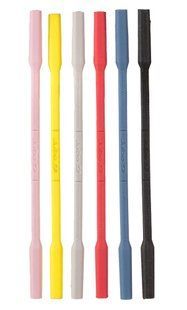 Шнурок Julbo H446881 Silicone cords adult, Julbo (black, yellow, blue, orange, green, grey) 6шт