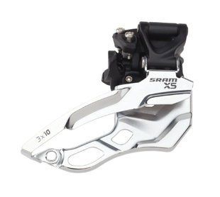 Передній перемикач SRAM X-5 3x10 speed 31.8/34.9 Low Clamp Top Swing Dual Pull