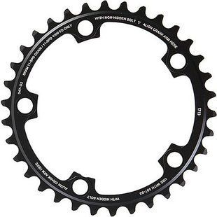 Зірка SRAM Chain Ring Road Red22/Force22/Rival22 X-Glide R 34T Yaw 11 Speed S2 110 BCD Alum 3mm Blast Black (50-34)