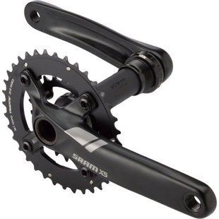Шатуни SRAM X5 Fat Bike GXP 100mm Spindle 10шв 170 Black 36-22