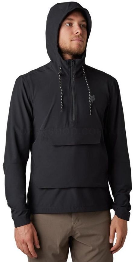 Вело куртка FOX RANGER WIND Hoodie [Black], M