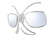 Диоптрическая вставка в маску JULBO CLIPOMASK JCLIPOPTIQUEMASQ (держатель + вставка L)