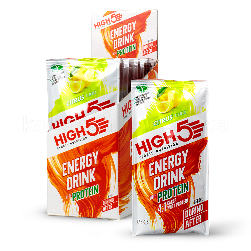 Напиток Energy Drink with Protein - Цитрус (Упаковка 12шт)
