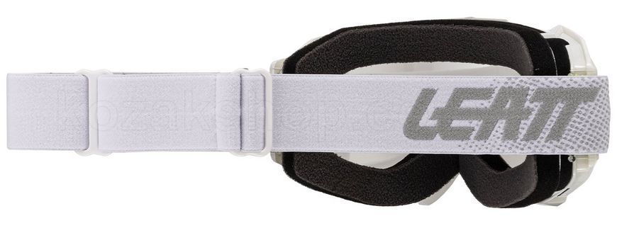 Маска LEATT Velocity 4.5 Goggle [White], Mirror Silver Lens