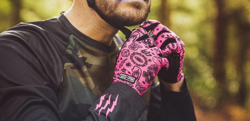 Вело перчатки Muc-Off Summer Lightweight Mesh Rider Gloves - [Pink] - M