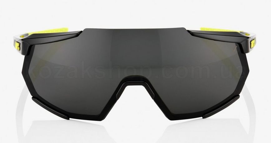 Велосипедні окуляри Ride 100% RACETRAP - Gloss Black - Smoke Lens, Colored Lens