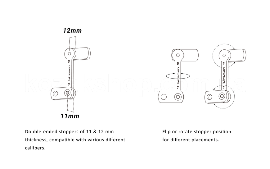 Інструмент для розведення поршнів гальма Birzman Piston Release Tool