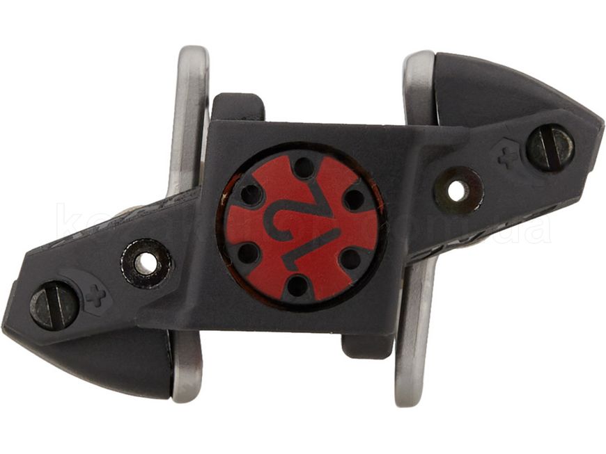 Контактные педали TIME ATAC XC 12 XC/CX pedal, including ATAC cleats, Black/Red