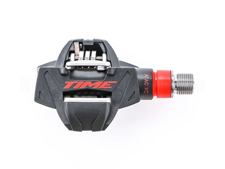 Контактні педалі TIME ATAC XC 12 XC/CX pedal, including ATAC cleats, Black/Red