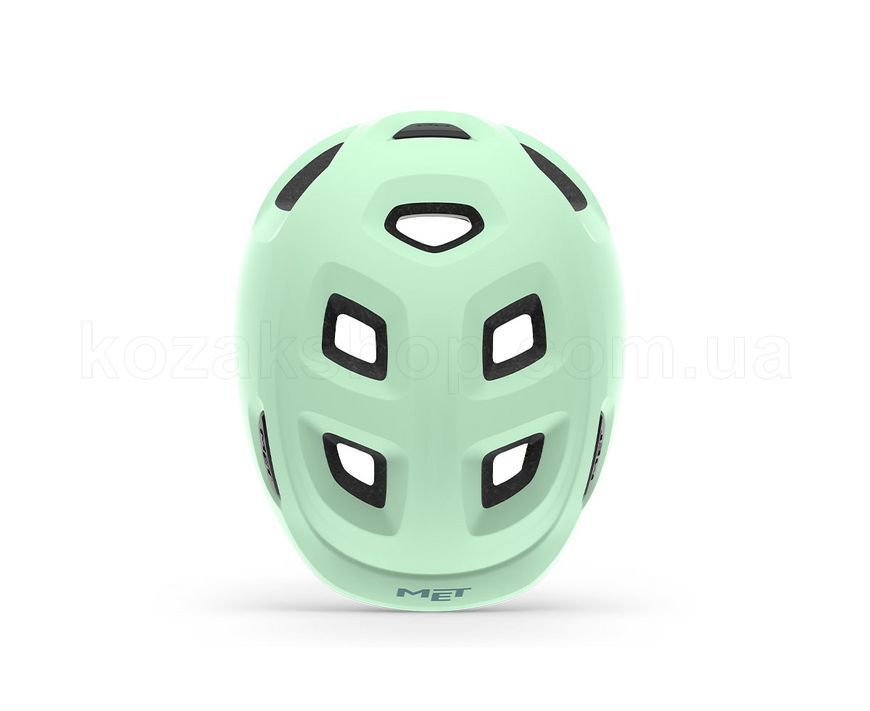 Дитячий вело шолом MET HOORAY CE [Dusted Green | Matt] - S (52-55 см)