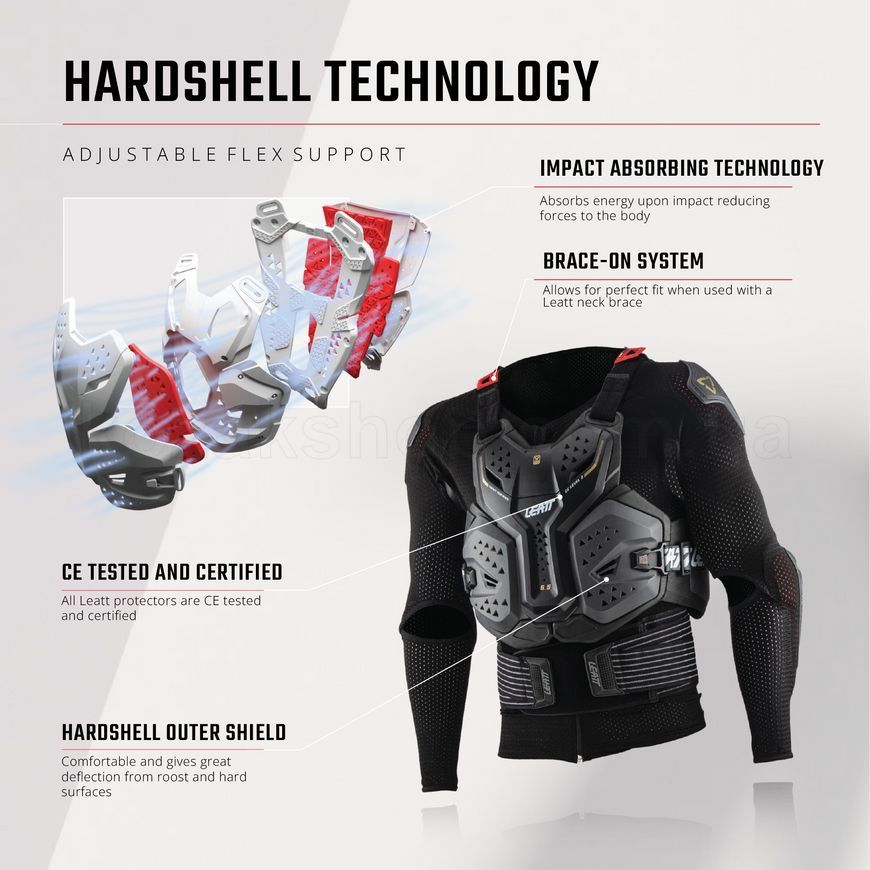 Захист тіла LEATT 5.5 EVO Body Protector [Black], M