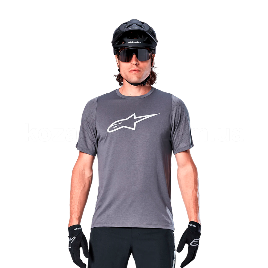 Вело джерси Alpinestars A-DURA DRI ASTAR SS JERSEY DARK GRAY, XXL