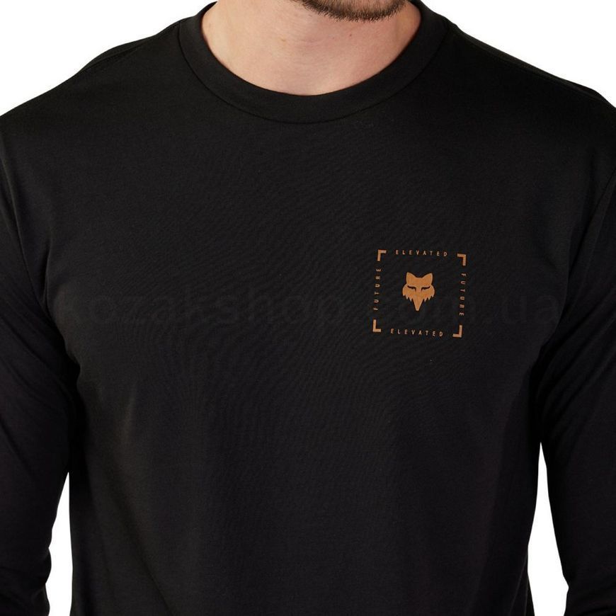 Футболка FOX BOXED FUTURE TECH Long Sleeve Tee [Black], XL