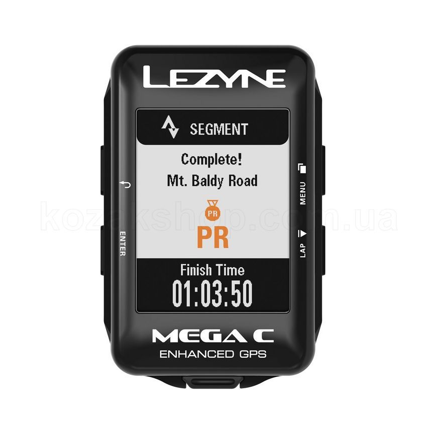 Велокомпьютер Lezyne MEGA COLOR GPS SMART LOADED + KTV Pro Smart Rear