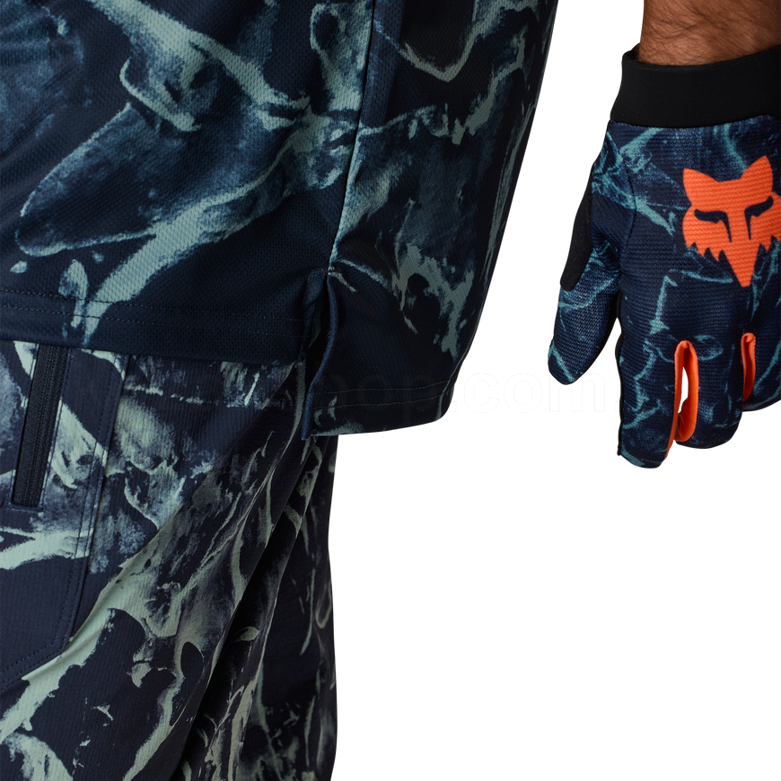 Вело джерси FOX RANGER SS Jersey - IMAGE PRINT [Arctic Blue], M