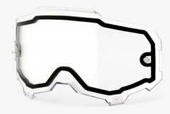 Лінза до маски 100% ARMEGA Replacement Lens DUAL Clear Anti-Fog, Dual Lens