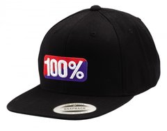 Кепка Ride 100% "OG" Classic SnapBack Hat [Black], One Size