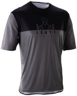 Джерси LEATT MTB 3.0 Trail SS Jersey [Ghost Black], M