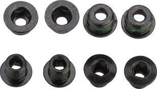 Бонки SRAM chainring bolt kit 4x2 steel/steel black