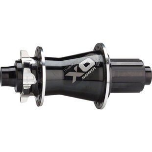Втулка SRAM X0 Задняя DISC 12X148B 32H BLK/SLV