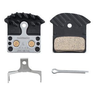Колодки гальмівні Shimano J04C-MF Metal WITH FIN