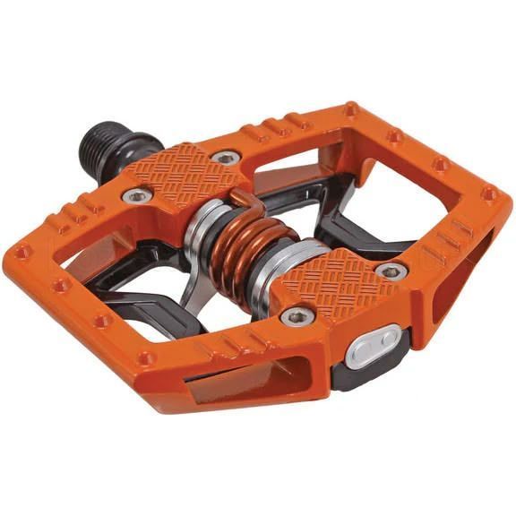Контактные педали CrankBrothers DOUBLE SHOT 2 [Black / Orange]