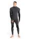 Термоштани Icebreaker 260 Zone Leggings MEN [JET HEATHER/BLACK] - S