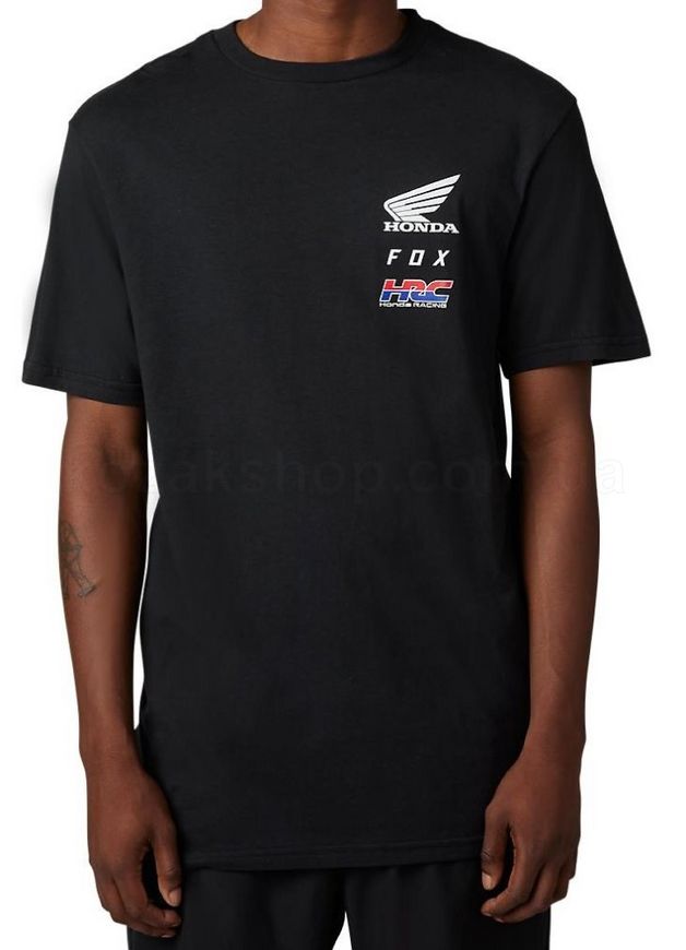 Футболка FOX X HONDA TEE [Black], M