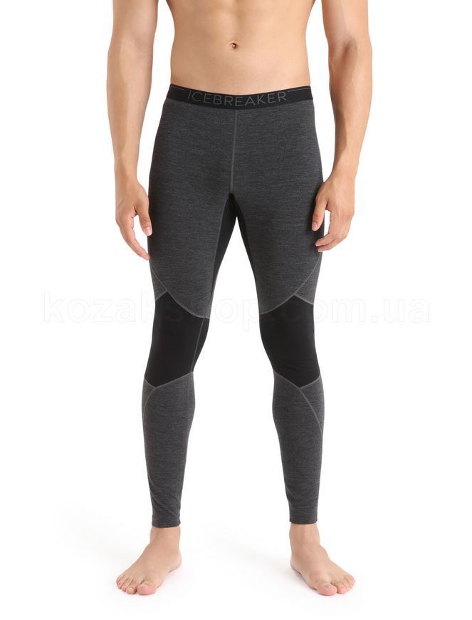 Термоштани Icebreaker 260 Zone Leggings MEN [JET HEATHER/BLACK] - S