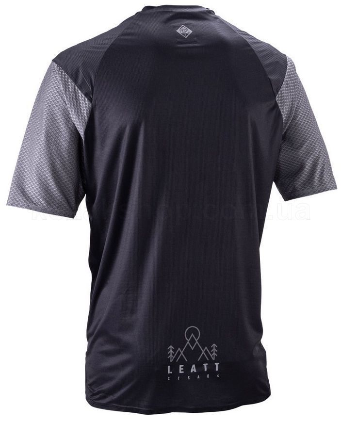Джерси LEATT MTB 3.0 Trail SS Jersey [Ghost Black], M
